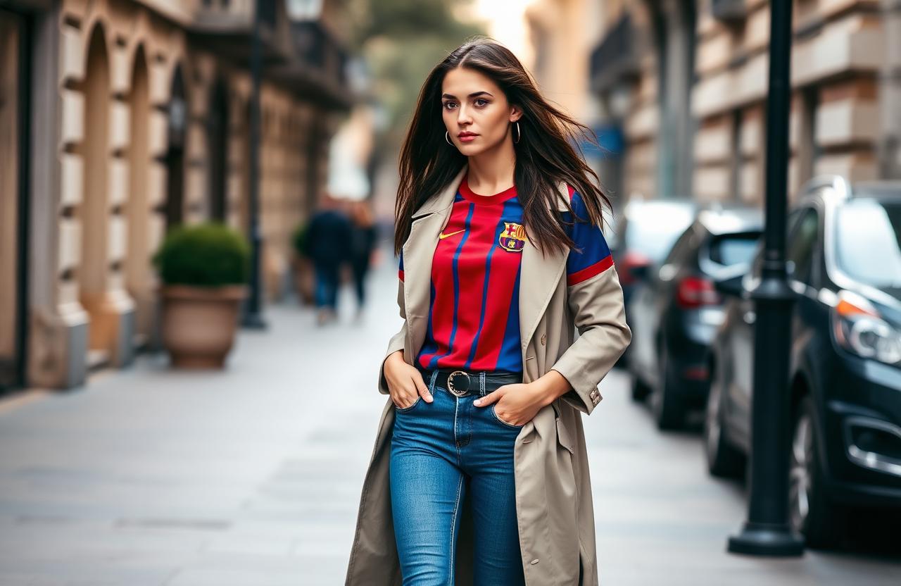 Manual de estilo: Cómo llevar la camiseta de les blaugranes con un look urbano y chic por Barcelona